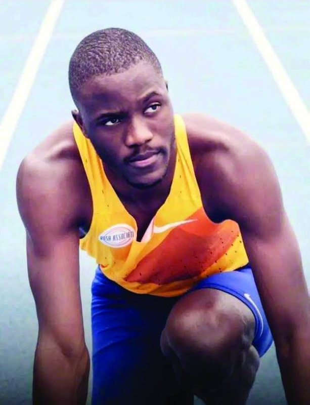 CELEBRATION CUT SHORT: Botswana's sprint sensation, Letsile Tebogo received the sad news of his mother's passing yesterday