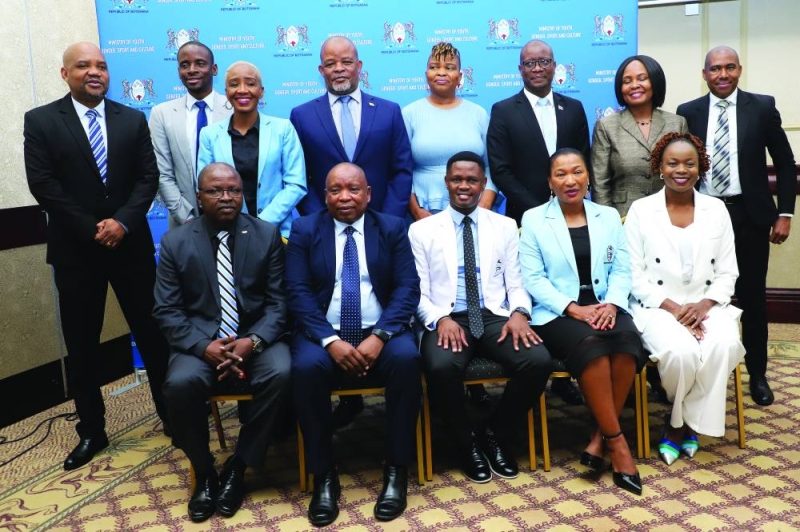 The new BNSC board. PIC:KENNEDY RAMOKONE