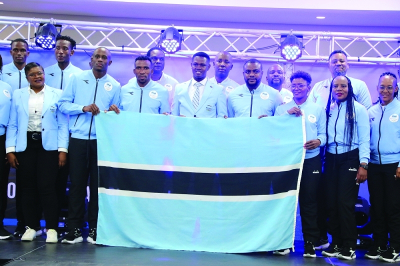 On a mission: Team Botswana left this week for the Paris Olympics. PIC: PHATSIMO KAPENG.