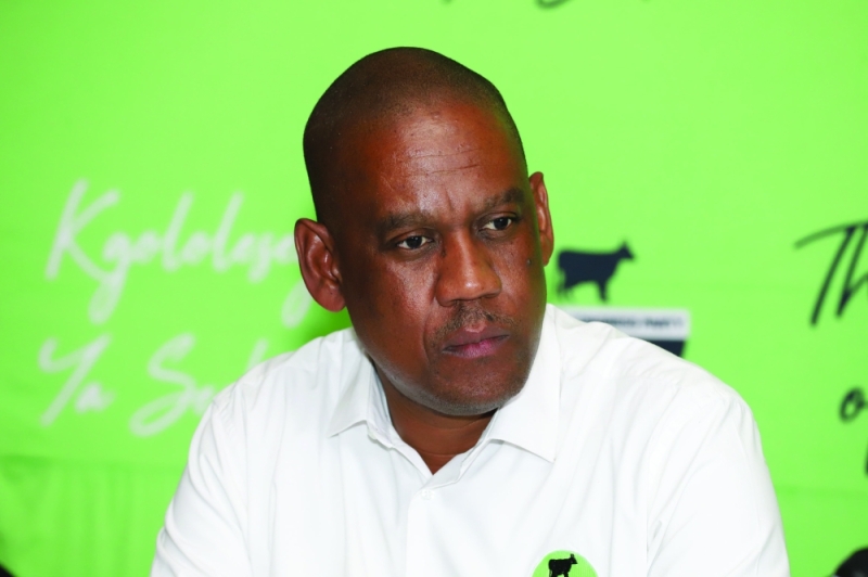 With reports that Botswana Congress Party (BCP) might not benefit from the funds availed for political funding, party president Dumelang Saleshando says no one will dare exclude his organisation from the dispensation. PIC: MORERI SEJAKGOMO
