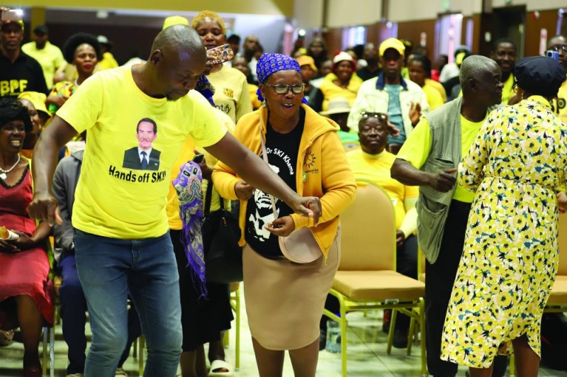 The Botswana Patriotic Front (BPF) will hold its maiden primary elections over the weekend in their Serowe stronghold. PIC KENNEDY RAMOKONE