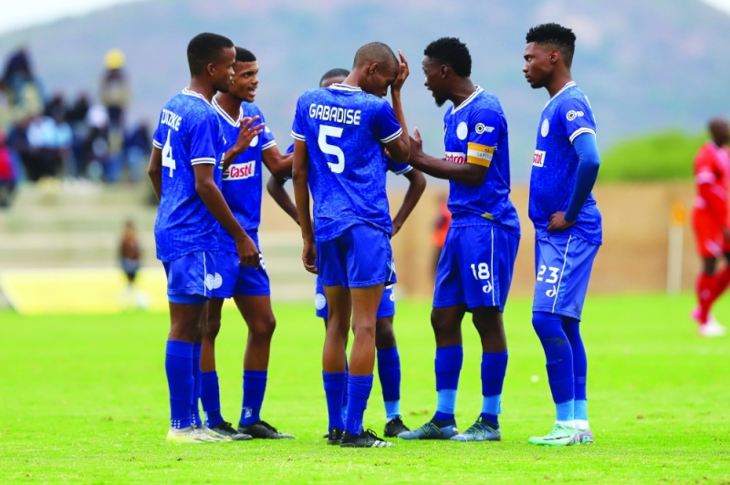 Masitaoka have since decided to release all squad members as the team faces a drop to the third-tier league football PIC: KENNEDY RAMOKONE