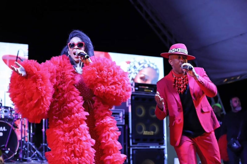 Mafikizolo took their fans down the memory lane with their old songs PIC.KENNEDY RAMOKONE