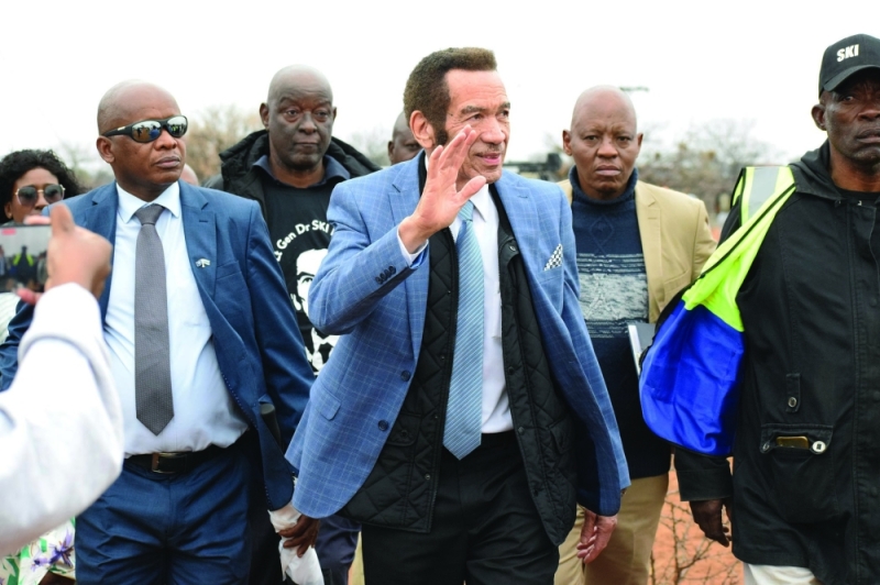 Safe: The DIS has assured the nation that Khama is well protected PIC: PHATSIMO KAPENG