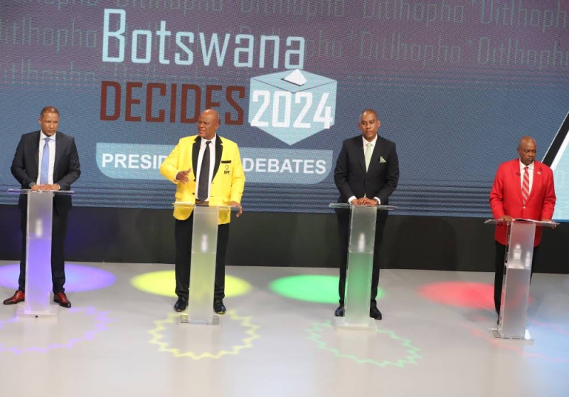 UDC, BPF, BCP and BDP Presidetial candidates