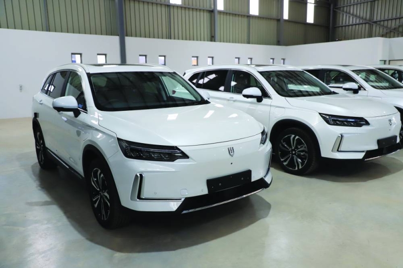 On the move: President Mokgweetsi Masisi recently launched the eMobility programme PIC MORERI SEJAKGOMO