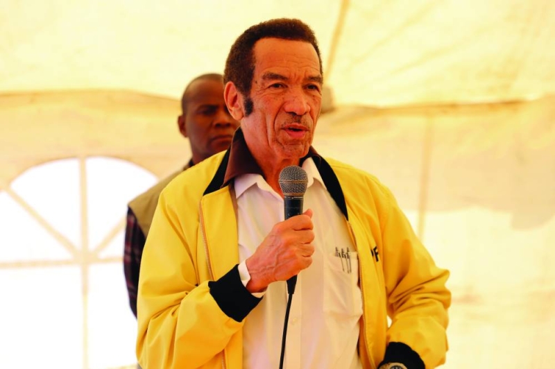 Ian Khama. PIC: KENNEDY RAMOKONE