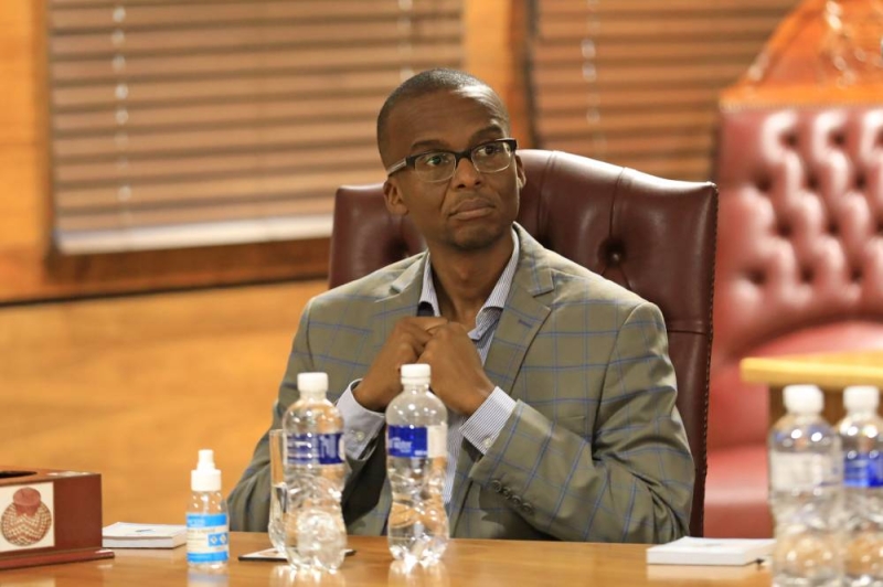 Vice President-designate Ndaba Gaolathe PIC. THALEFANG CHARLES