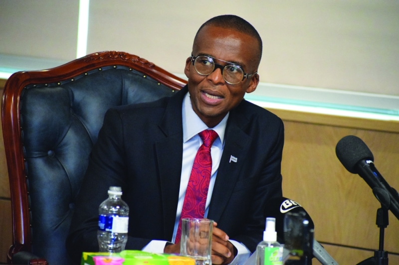 Seeking pathways: Gaolathe, the new Vice President, has his work cut out for him with the Finance Ministry portfolio PIC: PHATSIMO KAPENG