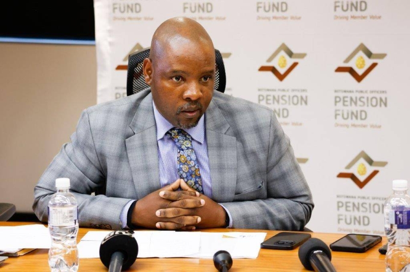 Leading the industry: Moemedi Malindah is the CEO of the Botswana Public Officers Pension Fund, the country's biggest pension fund