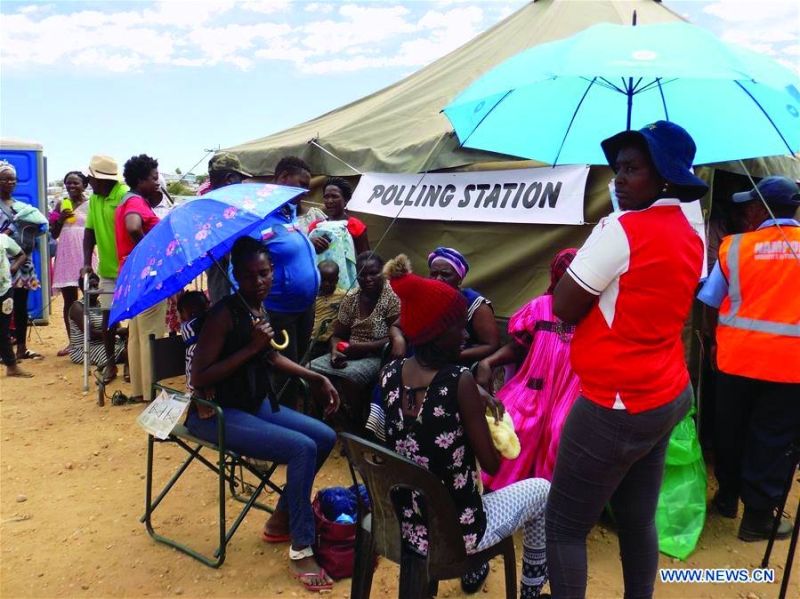 Namibia elections PIC: WWW.NEWS.CN