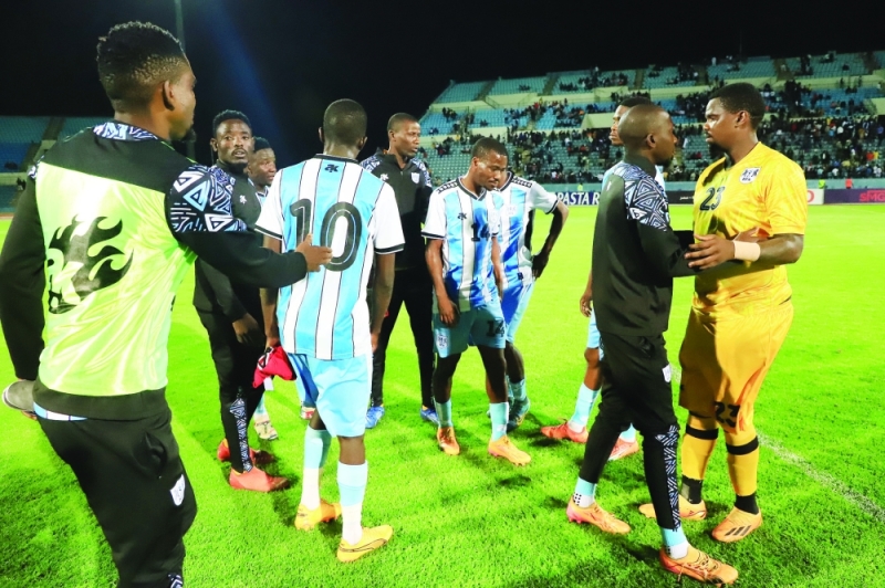 Jet-lag: Zebras lost 4-0 to Egypt after arriving late from Mauritania PIC: MORERI SEJAKGOMO