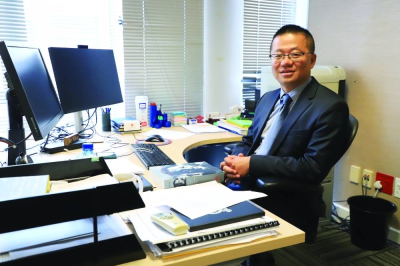 Seeing positives: Wang PIC: MORERI SEJAKGOMO