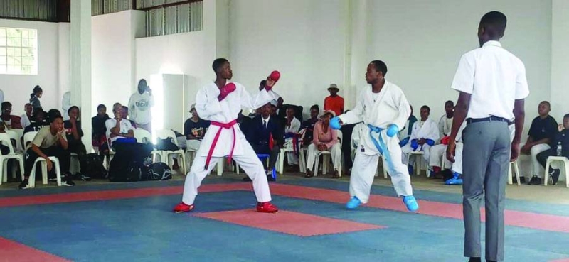 The Botswana Karate Association (BOKA) held the first leg for the senior national team selection on Saturday PICS: CALISTUS KOLANTSHO