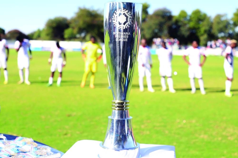 Ultimate prize: The FNB Premiership trophy. PIC:KENNEDY RAMOKONE