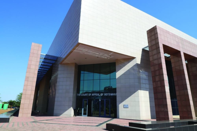 Gaborone Court of Apeal. PIC MORERI SEJAKGOMO