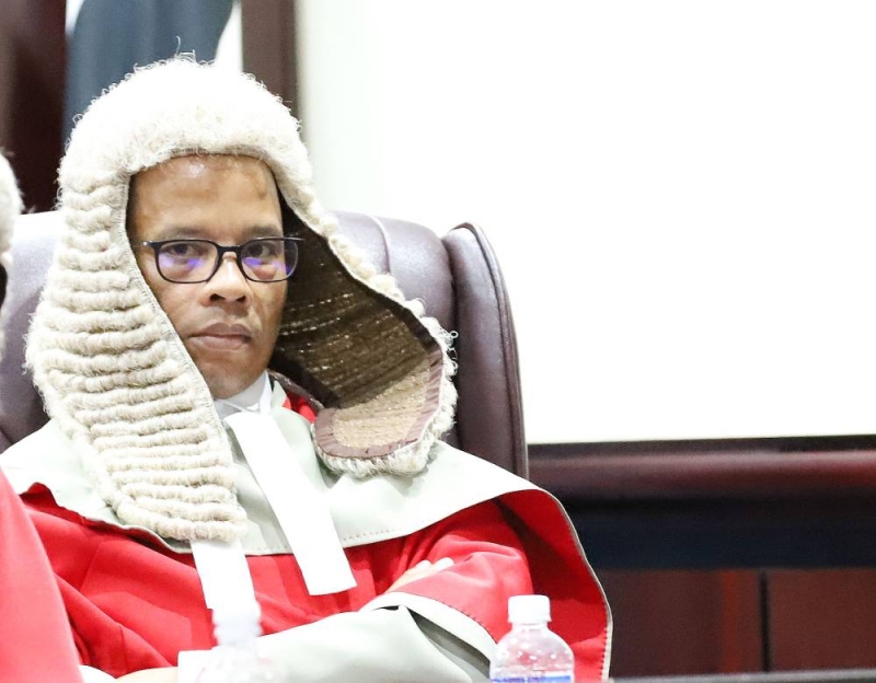 Justice Kebonang has awarded a water tender worth over P1.5 billion to Tawana Joint Venture.. PIC MORERI SEJAKGOMO