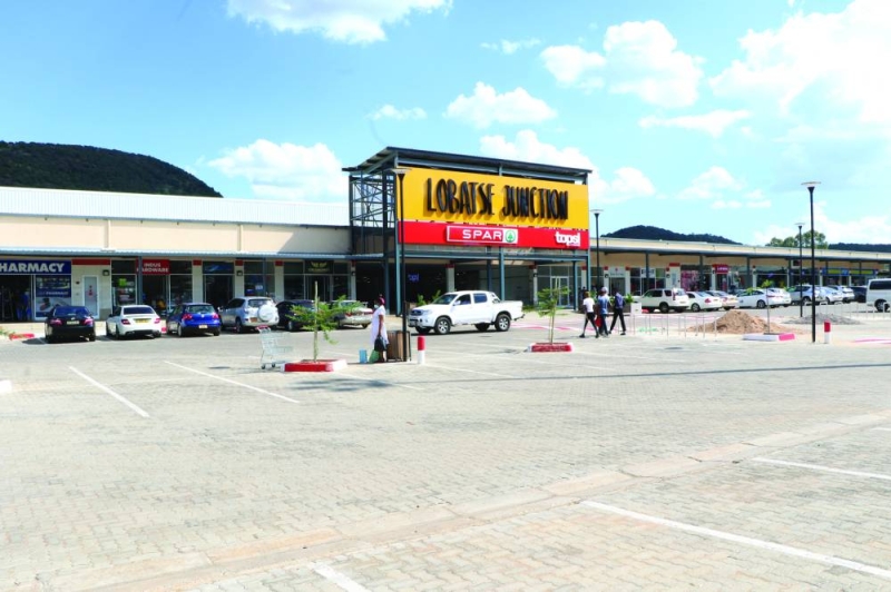 Lobatse Junction Mall being owned by PrimeTime Properties. PIC MORERI SEJAKGOMO