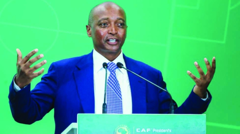 In charge: Motsepe PIC: GETTY IMAGES