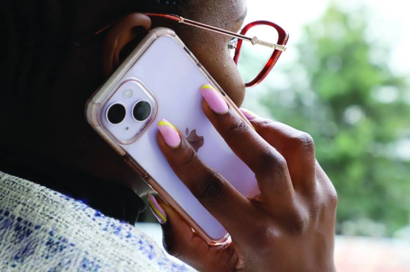 Cellphone user