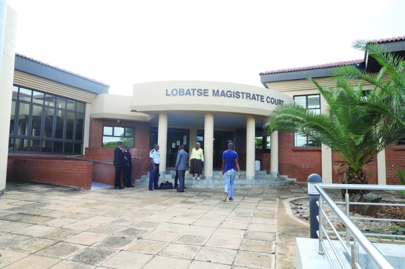 Lobatse Magistrates Court. PIC MORERI SEJAKGOMO