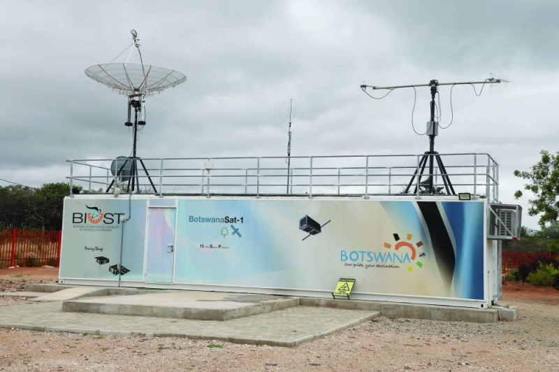 Locked and loaded: Botsat 1 Ground Station in Palapye PIC MORERI SEJAKGOMO