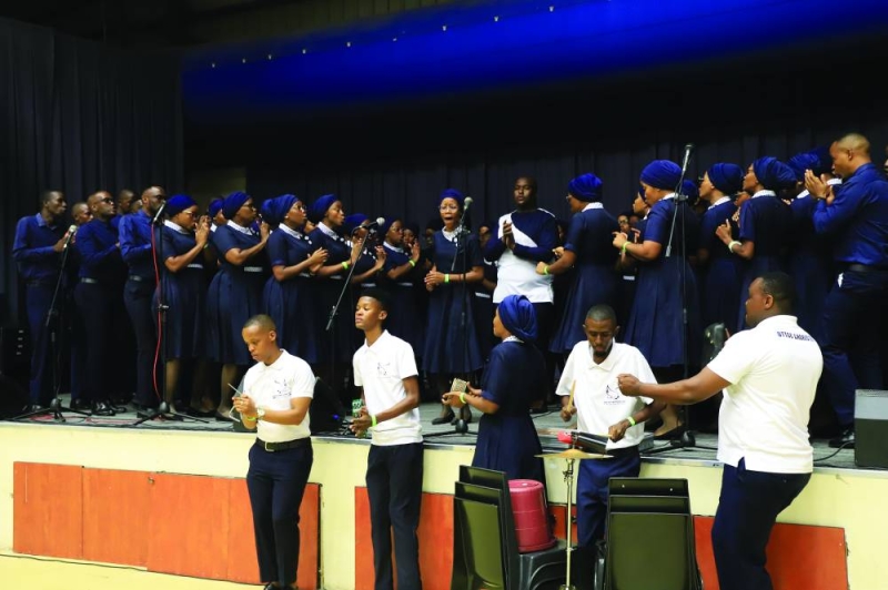 Dineo tsa Tumelo delivered a deeply moving performance, their harmonies flowing effortlessly through the venue. PIC MORERI SEJAKGOMO