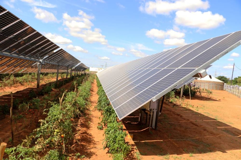 Solar plant. PIC PHATSIMO KAPENG