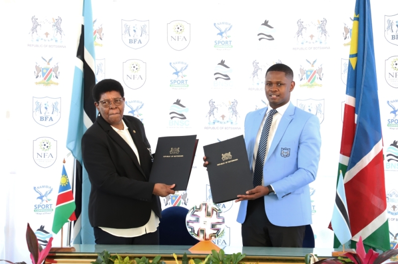 Twin arrangement: Botswana and Namibia initially agreed to a joint bid PIC: MORERI SEJAKGOMO