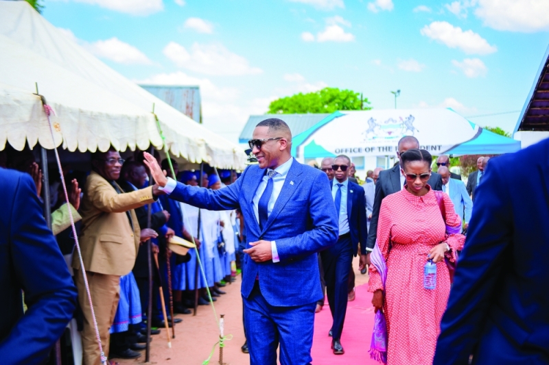 Boko encouraged the public to report signs of domestic unrest PIC: DBG