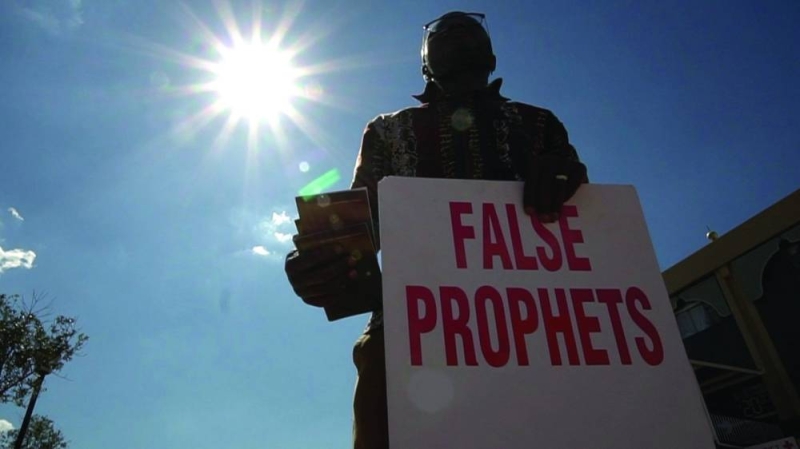 False prophet. PIC: BBC