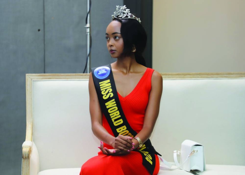 OFF TO INDIA: Anicia Gaothusi. PIC PHATSIMO KAPENG