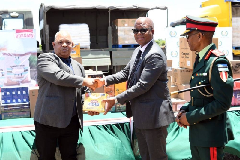 Companies boost BDF morale with festive donations