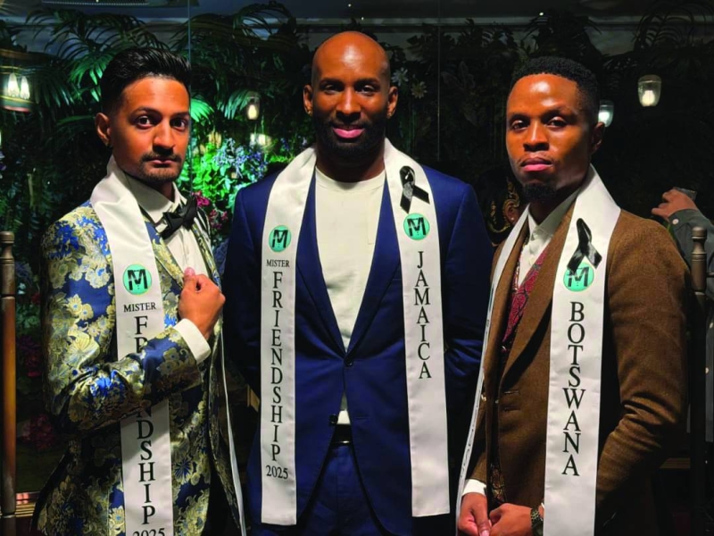 Botswana's Seametso wins Mister Friendship International Africa