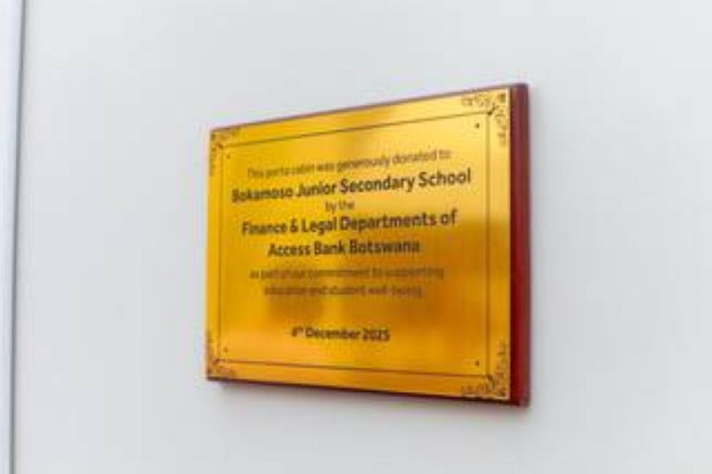 Access Bank Invests in student wellness at Bokamoso JSS