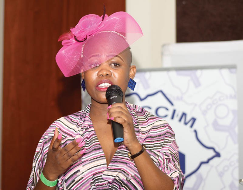 Berry Heart performing at the BOCCIM women's seminar. PIC: KENNEDY RAMOKONE