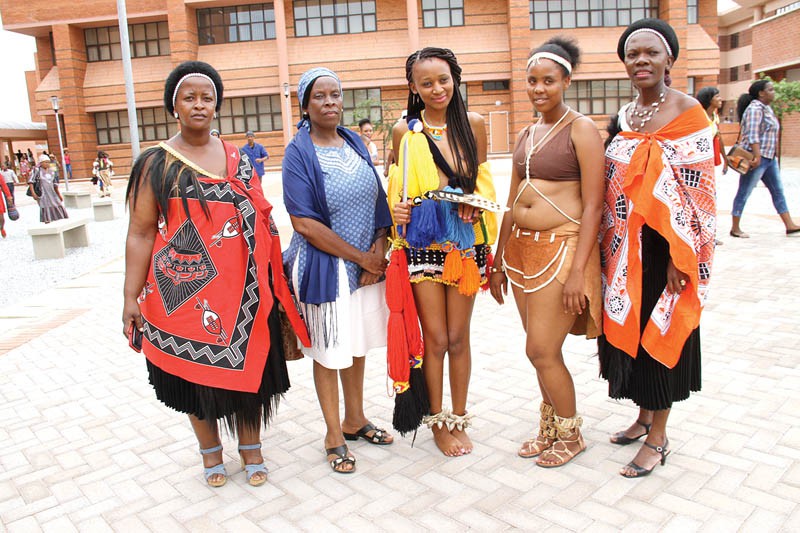 Swazi and Lesotho students at the Intervarsity Games