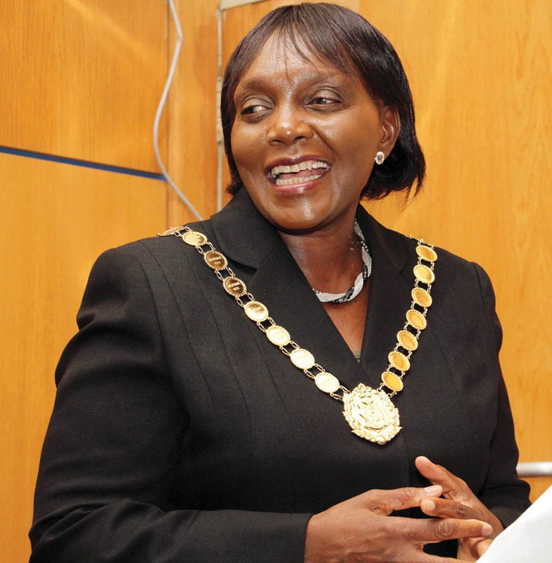 Francistown City Mayor Slyvia Muzila