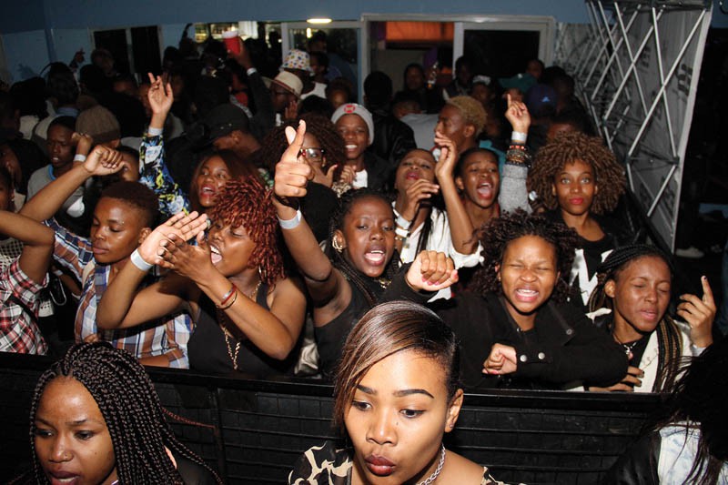 Revellers enjoying at Dros.PIC.KENNEDY RAMOKONE