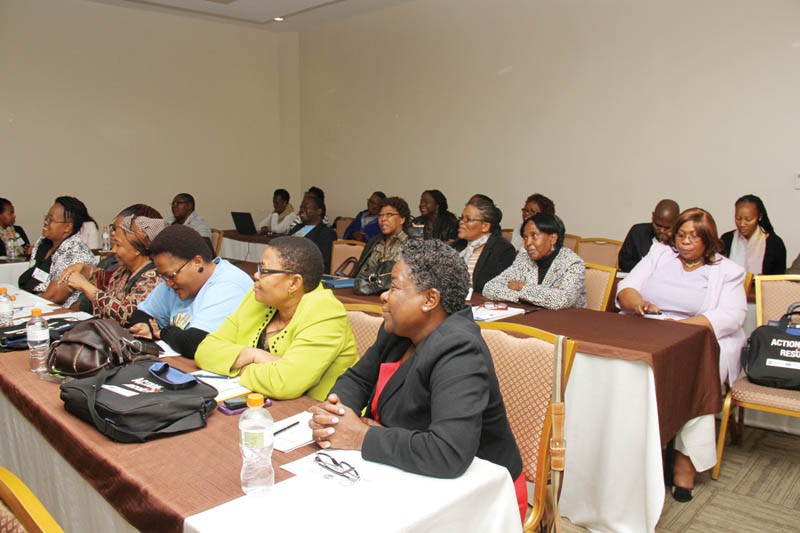 Activists during the SADC Gender Protocol Alliance