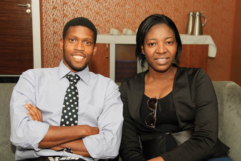 Mguni Zulu and Joyce Modie.PIC.KENNEDY RAMOKONE