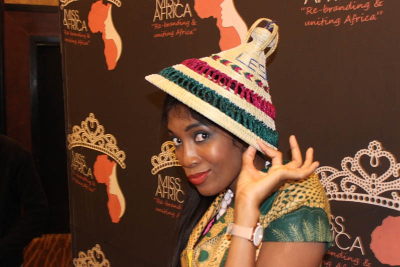 Former Miss Botswana Boingotlo Motlalekgosi (2003) rocking the Sotho hat1