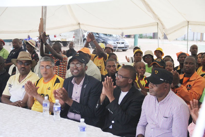UDC rally in Ledumang. PIC: KAGISO ONKATSWITSE