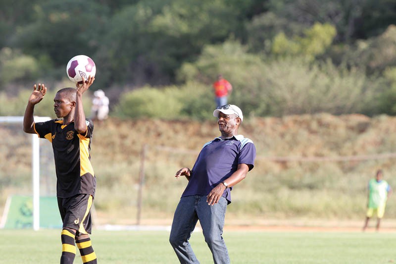 Out: Calvin Petersen had his last game as Notwane coach last Sunday. PIC: KAGISO ONKATSWITSE