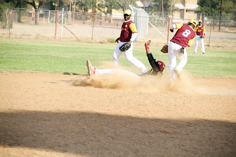 Police beat Panthers to Qualify for softball Extravaganza finals Pic Kabo Mpaetona