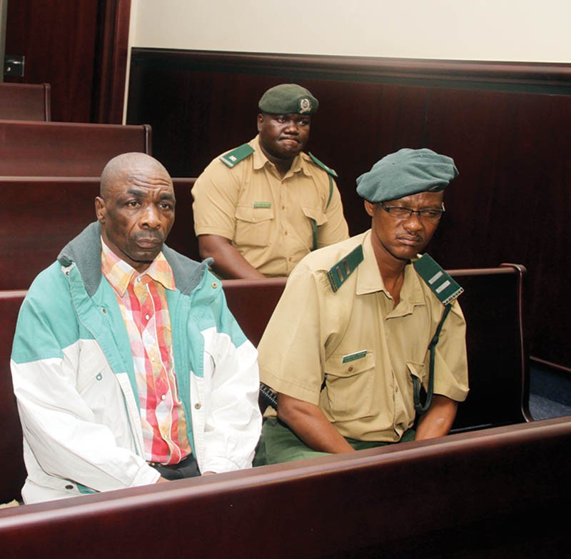 Patrick Gabaakanye on the watchful eyes of prison warders