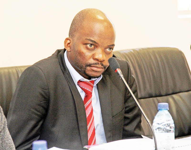 MP Keorapetse at the PAC