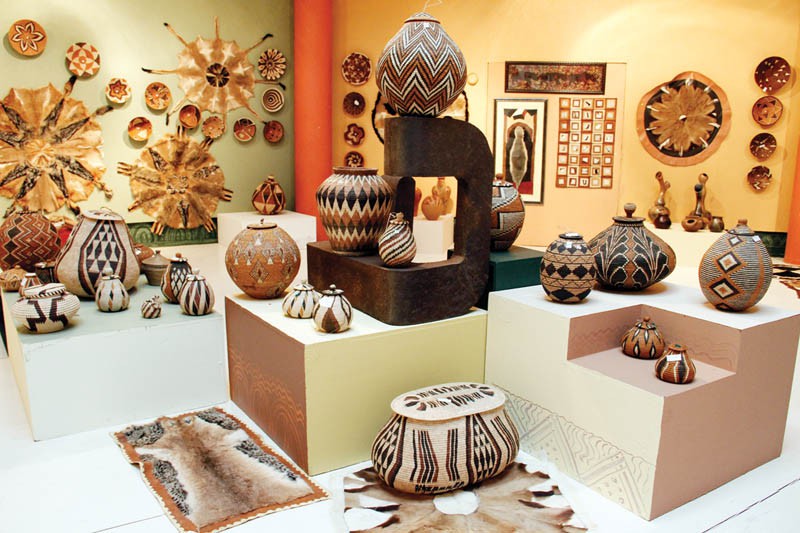 Basket and craft exhibition at the National Museum