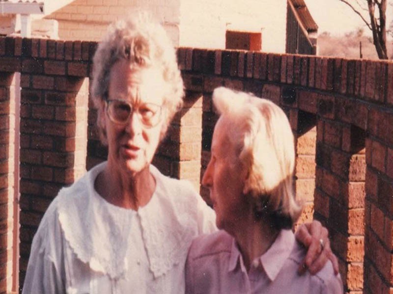 MTRIP- Sisters Muriel Sanderson (L) and Ruth Khama (R)