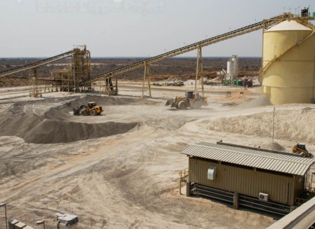 At its peak: Boseto mine has since closed